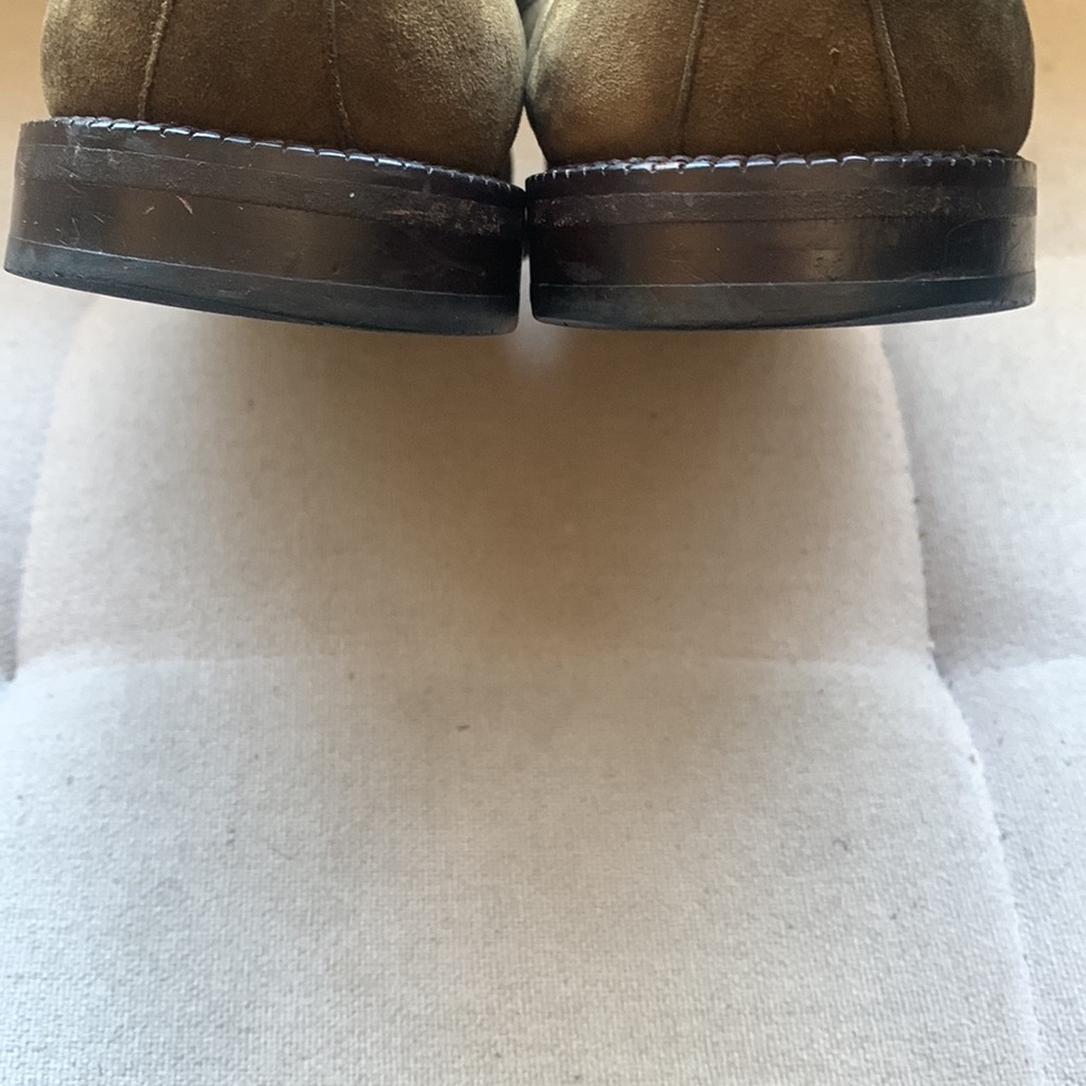 City Slicker Men's Brown Suede Shoes with Horsebit Size 10 SB11 - Picture 10 of 15